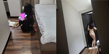 Chú đụ nát âm hộ cháu, nứng quá rồi - không che